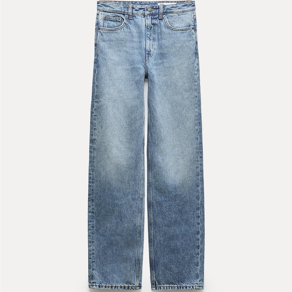 WIDE LEG HIGH RISE JEANS - Zara